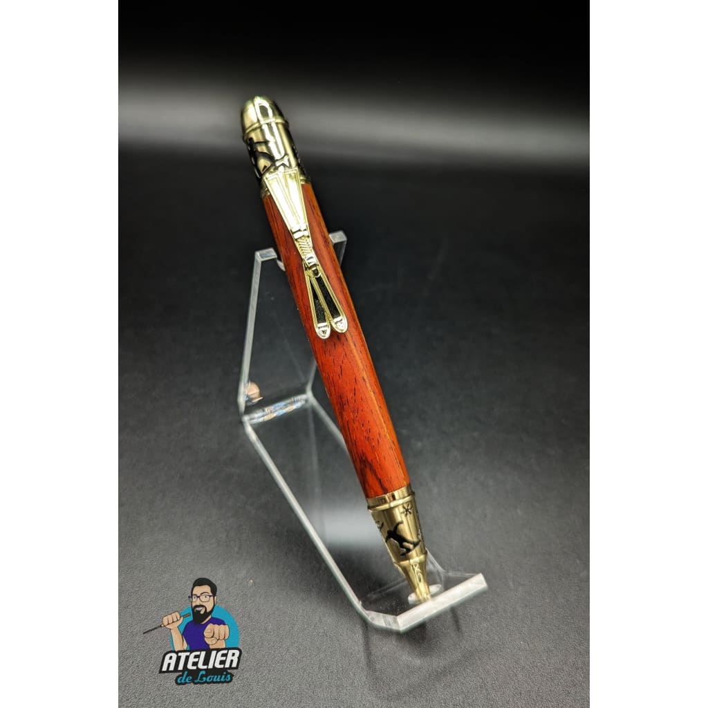 Le stylo ski en cocobolo